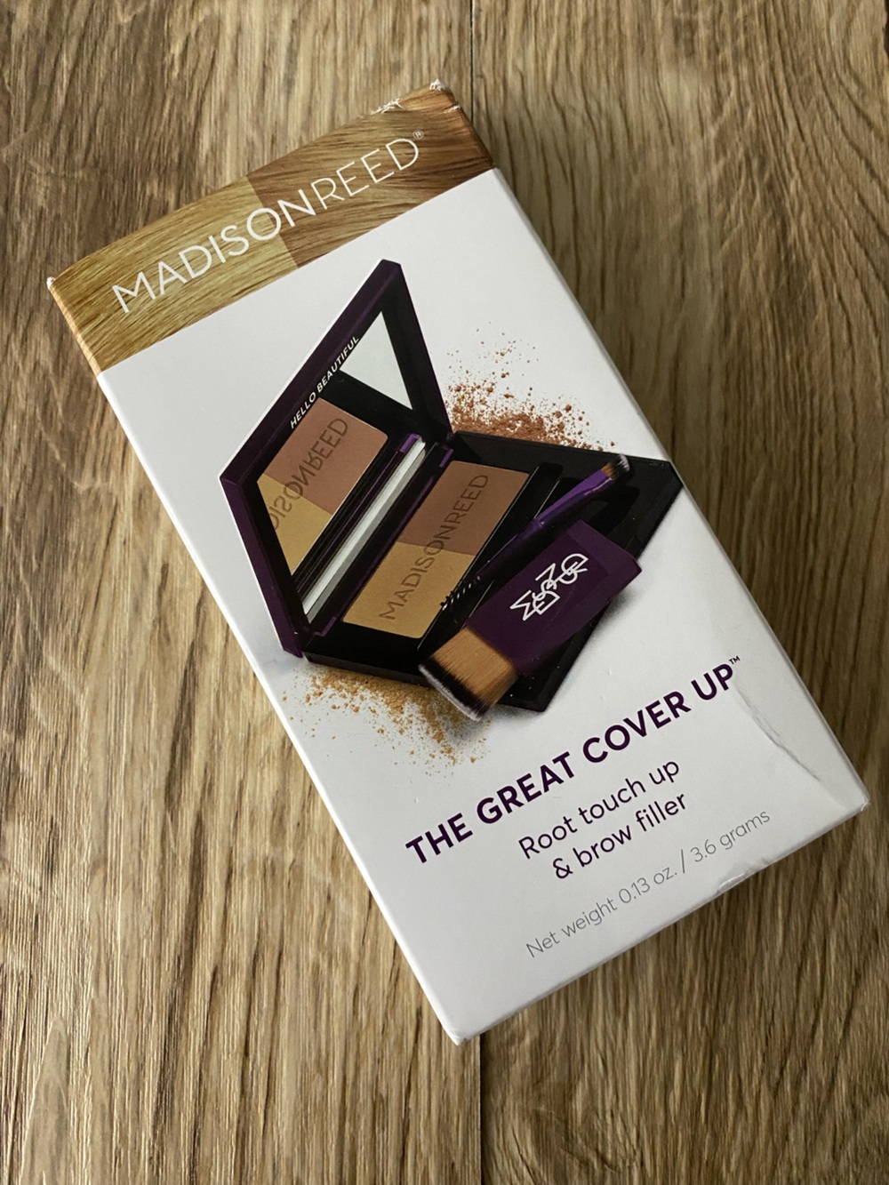 Madison Reed Up Root Touch Up & Brow Filler Powder Pinoli + Cascata/ Blonde